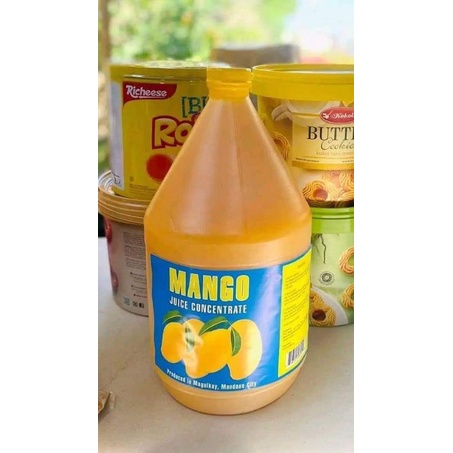 Pure Mango Juice Concentrated In 1 Gallon Maximum 6 Gallons Per Order