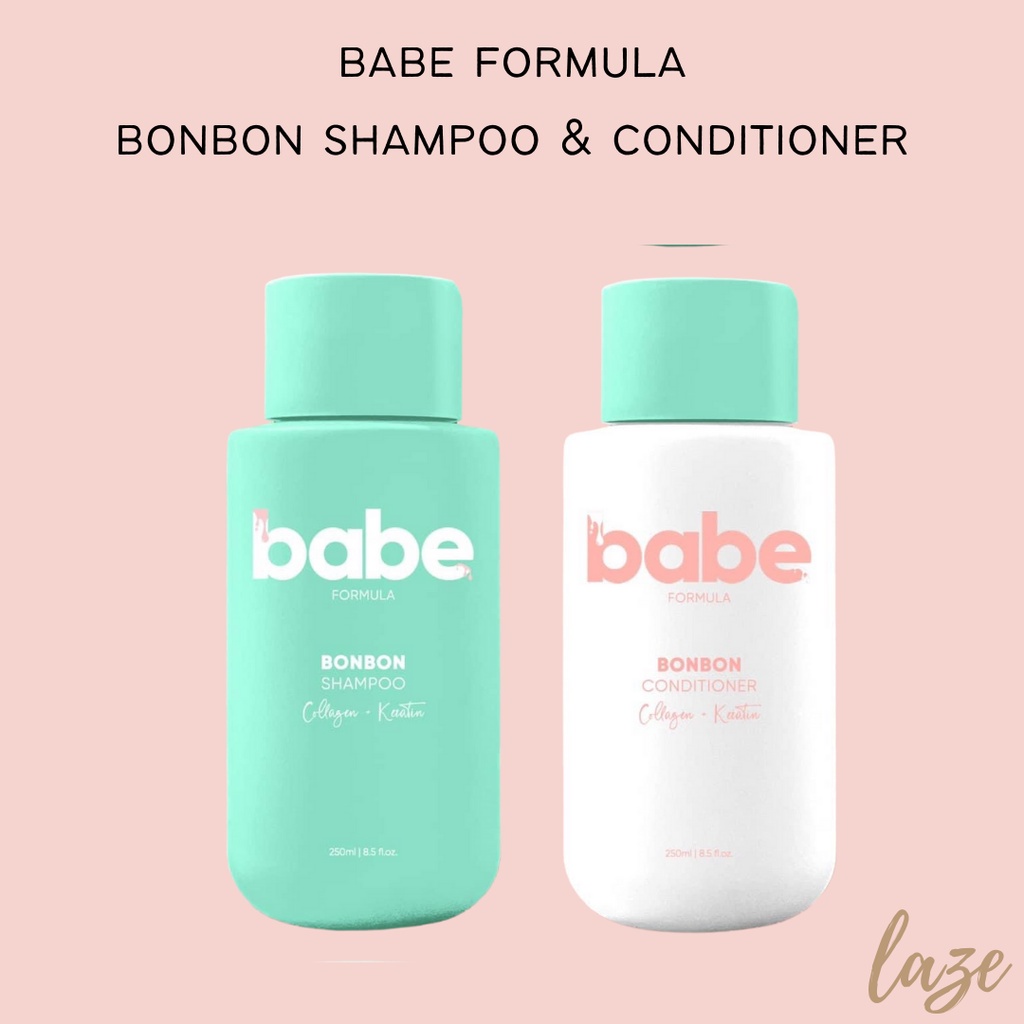 BABE FORMULA Bonbon Shampoo Conditioner Sulfate Free 250ML Refill