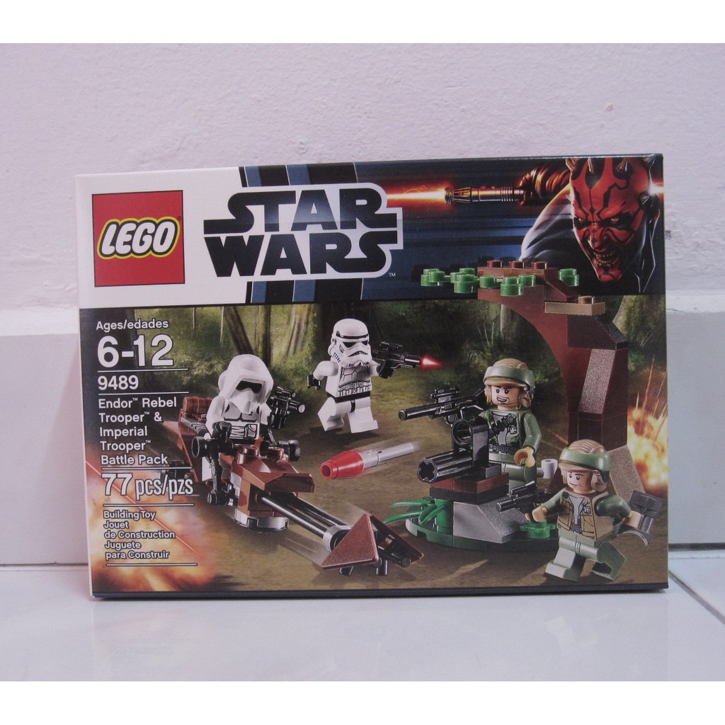 Lego Star Wars Endor Rebel Trooper Imperial Trooper Battle Pack