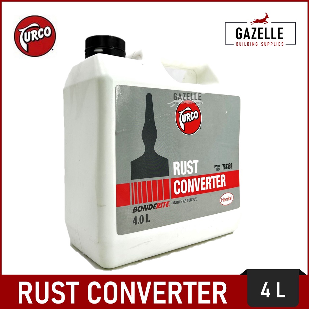 Henkel Turco Rust Converter Rust Remover L Shopee Philippines