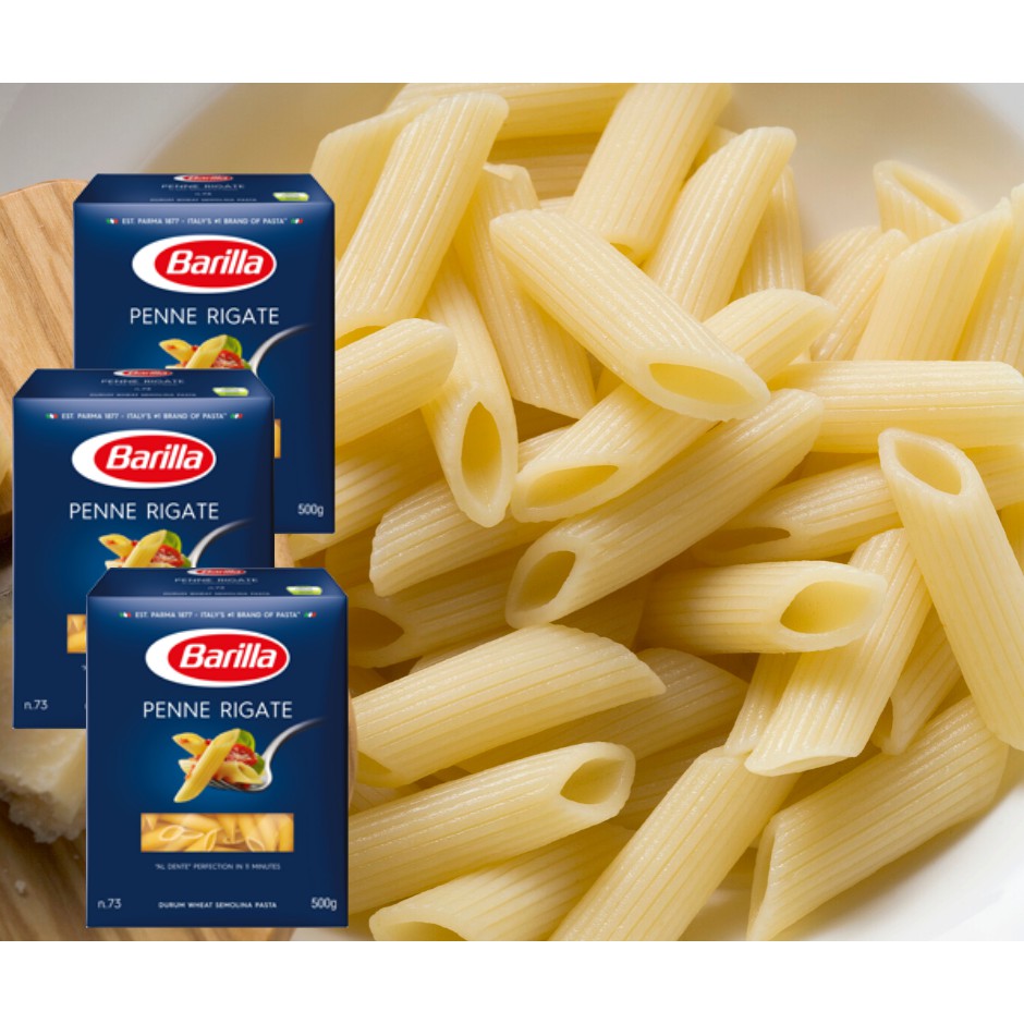 Barilla Penne Rigate N 73 Durum Wheat Semolina Pasta 500 Grams Pack