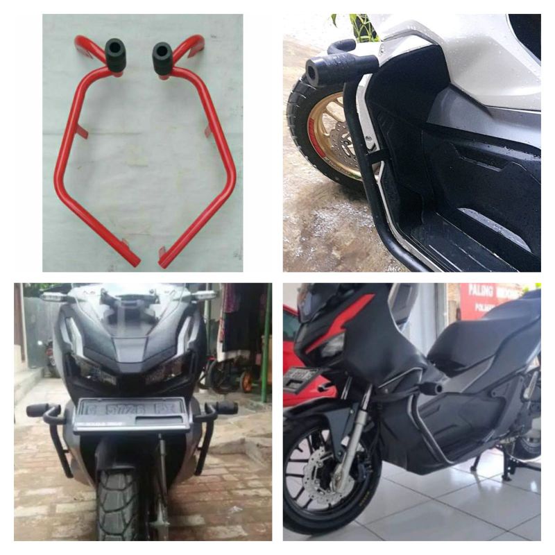 Crashbar Honda Adv 150 Tubular Adv150 Body Protector Honda Adv Plus