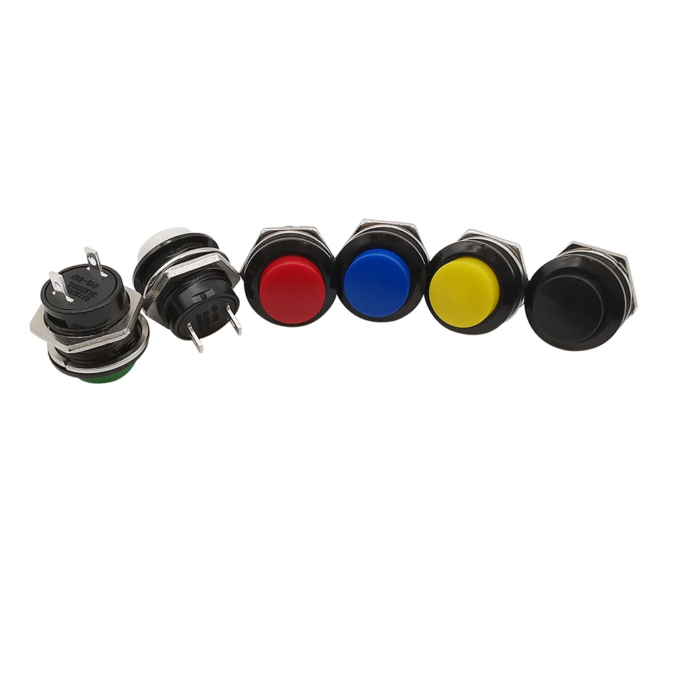 Pcs R Mm Momentary Push Button Switch Round R Mm Self