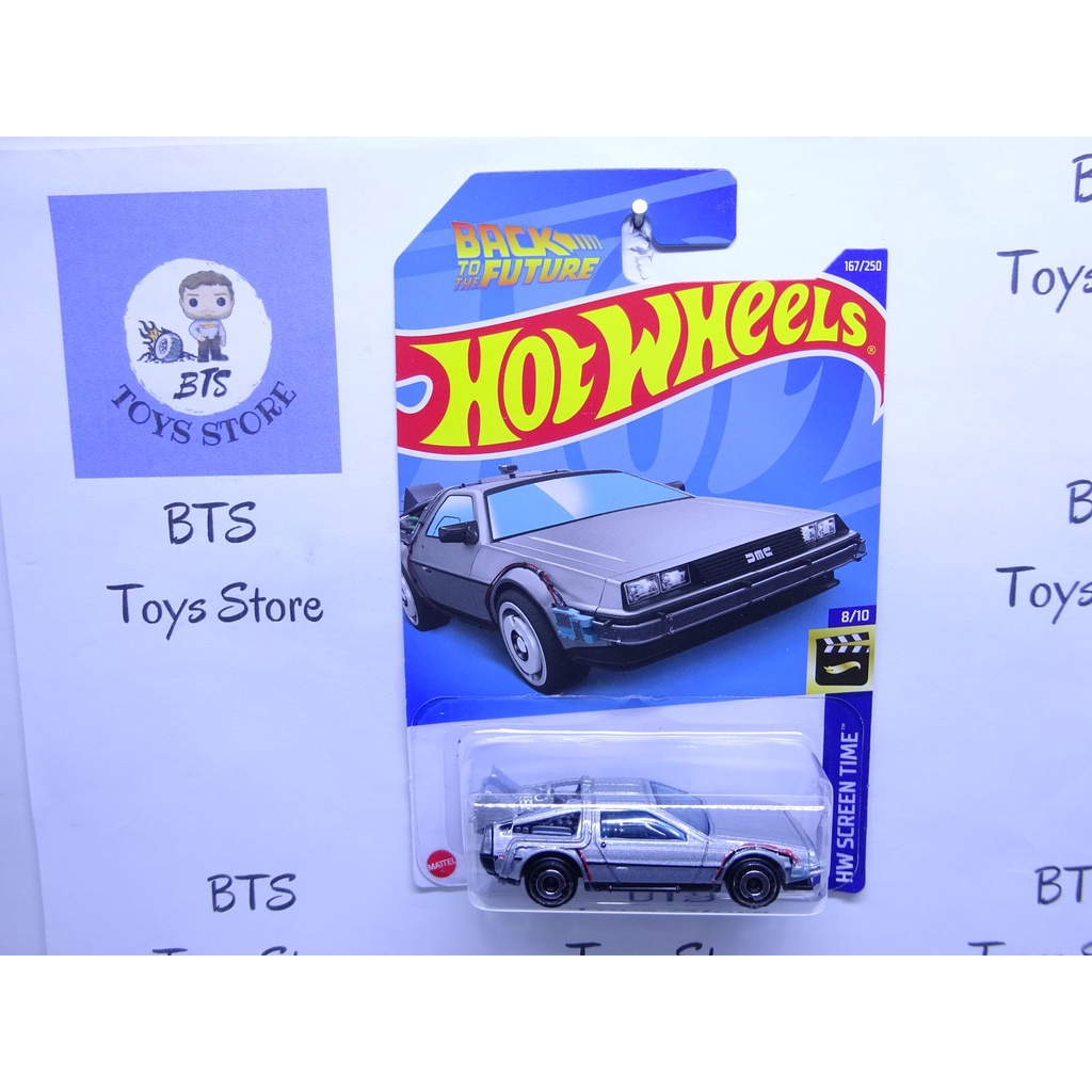 Hot Wheels BTTF Back To The Future Time Machine Regular 2022 Shopee
