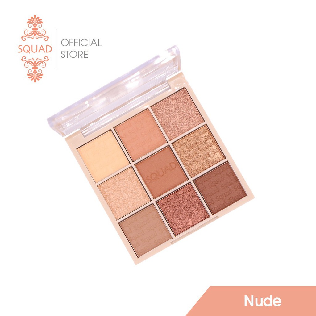 Squad Cosmetics NUDE Mini Eyeshadow Palette Shopee Philippines