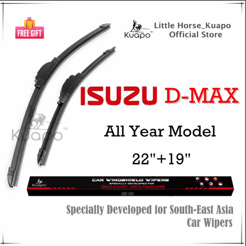 ISUZU DMAX Wiper Blade Set Pair For All Year Model D MAX Car Window