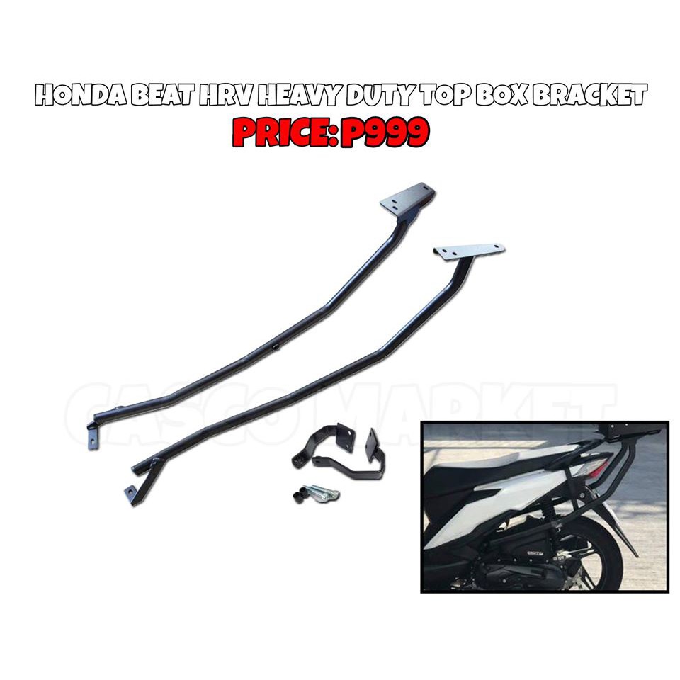 Honda Beat Hrv Heavy Duty Topbox Bracket Shopee Philippines