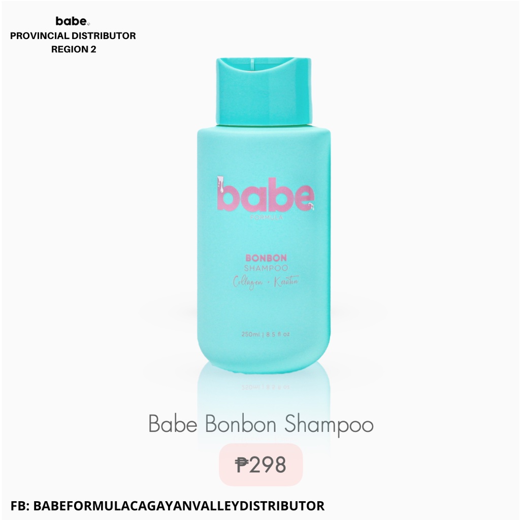 Babe Bonbon Shampoo Collagen Keratin 250ml Shopee Philippines