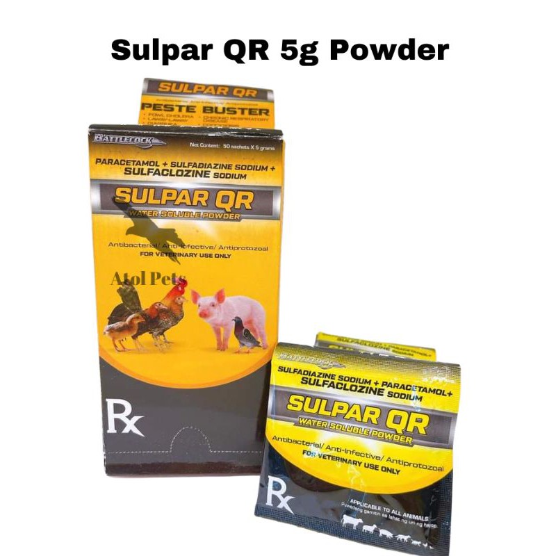 Sulpar QR 5g Powder Sachet Per Pc Shopee Philippines