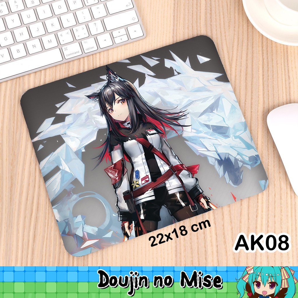 Games Anime Arknights Mouse Pad Amiya Chen Exusiai Texas Lappland Siege