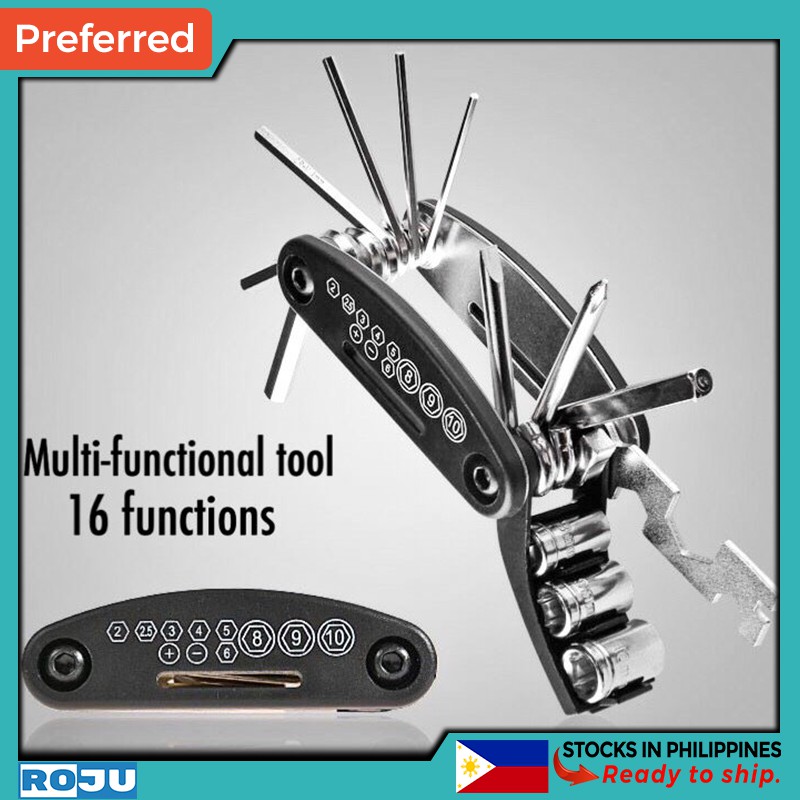 Original Rockbros Cycling In Multi Functional Tool Bicycle Repair