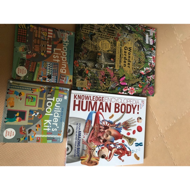 Bbw Wonder Garden Book Dk Knowledge Encyclopedia Human Body Builder S Tool Kit