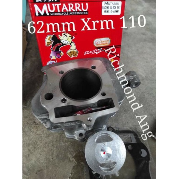 Mutarru Mm Steel Block Xrm Xrm Honda Cylinder Borekit Shopee