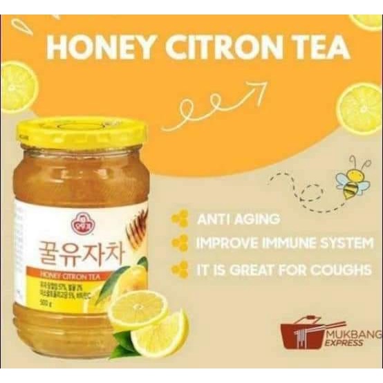 Ottogi Honey Citron Tea 500g Shopee Philippines