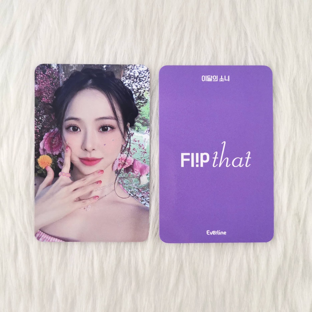 Loona Flip That Pob Official Photocard Ktown U Mokket Synnara Soundwave