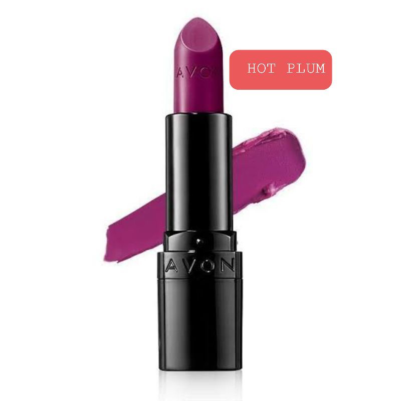 AVON PERFECTLY MATTE LIPSTICK HOT PLUM Shopee Philippines