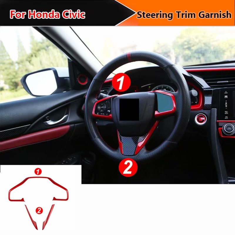 Honda Civic Fc Fk Interior Panel Steering Trim Garnish Pcs