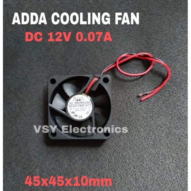 Original Adda Dc Fan V A Blower Cooler Fan Ad Ms G Mm X