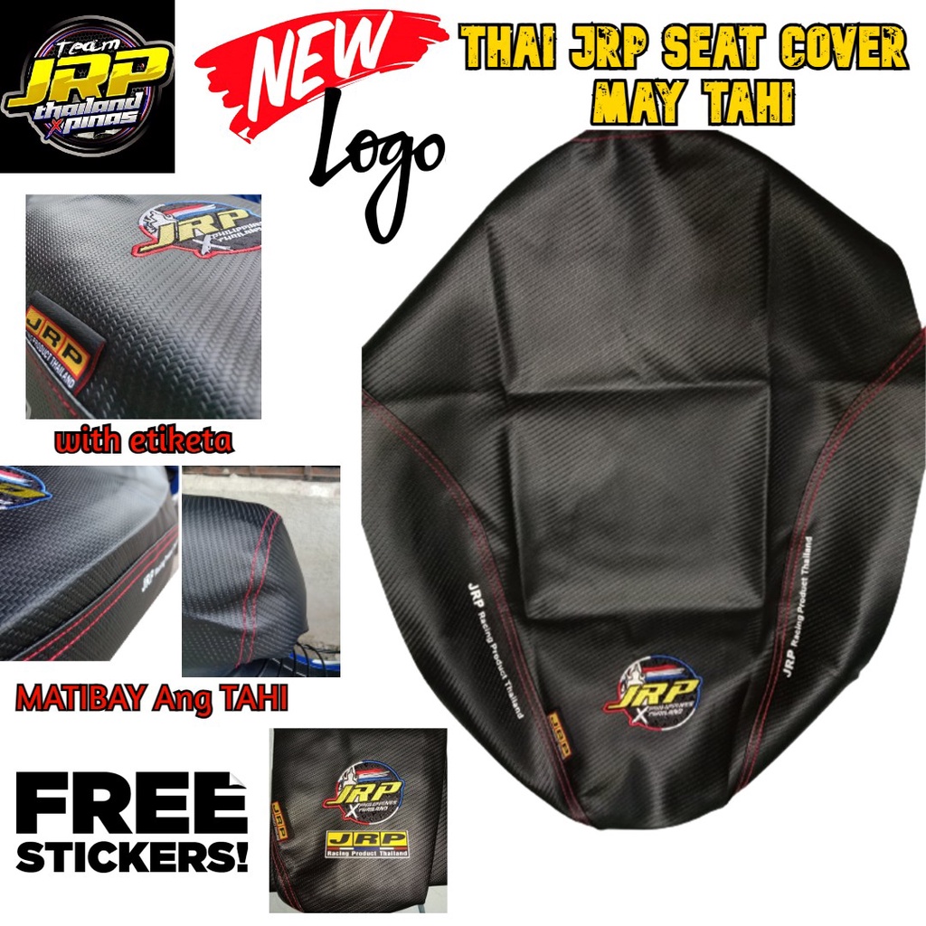 RUSI MOTOR 125 150 Thai JRP Seat Cover JRP NEW Logo DRY CARBON MAY