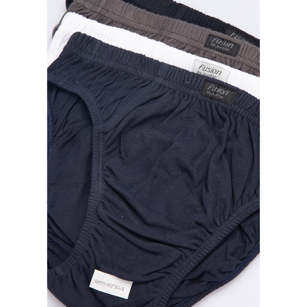 Puritan Bikini Slips Pure Cotton Pcs In A Pack Style