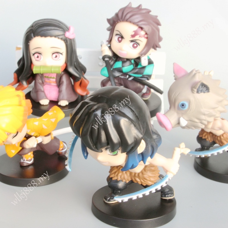 Demon Slayer Adverge Motion Pieces Set Fighting Form Tanjirou Nezuko