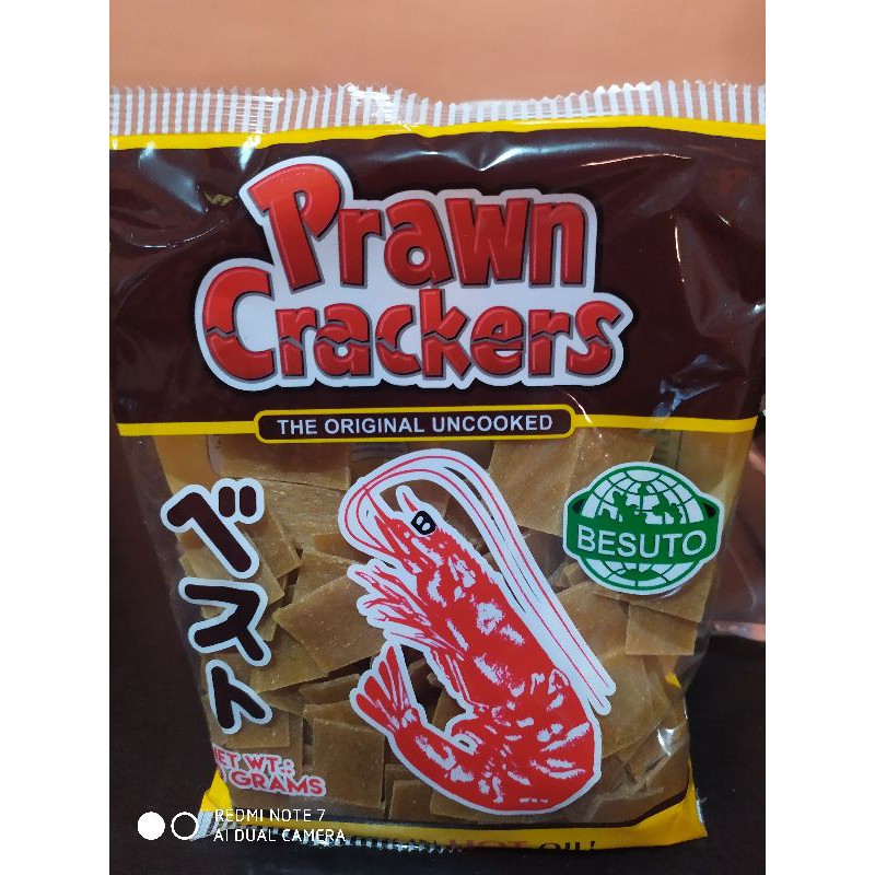 Besuto Prawn Crackers The Original Uncooked Grams Shopee Philippines