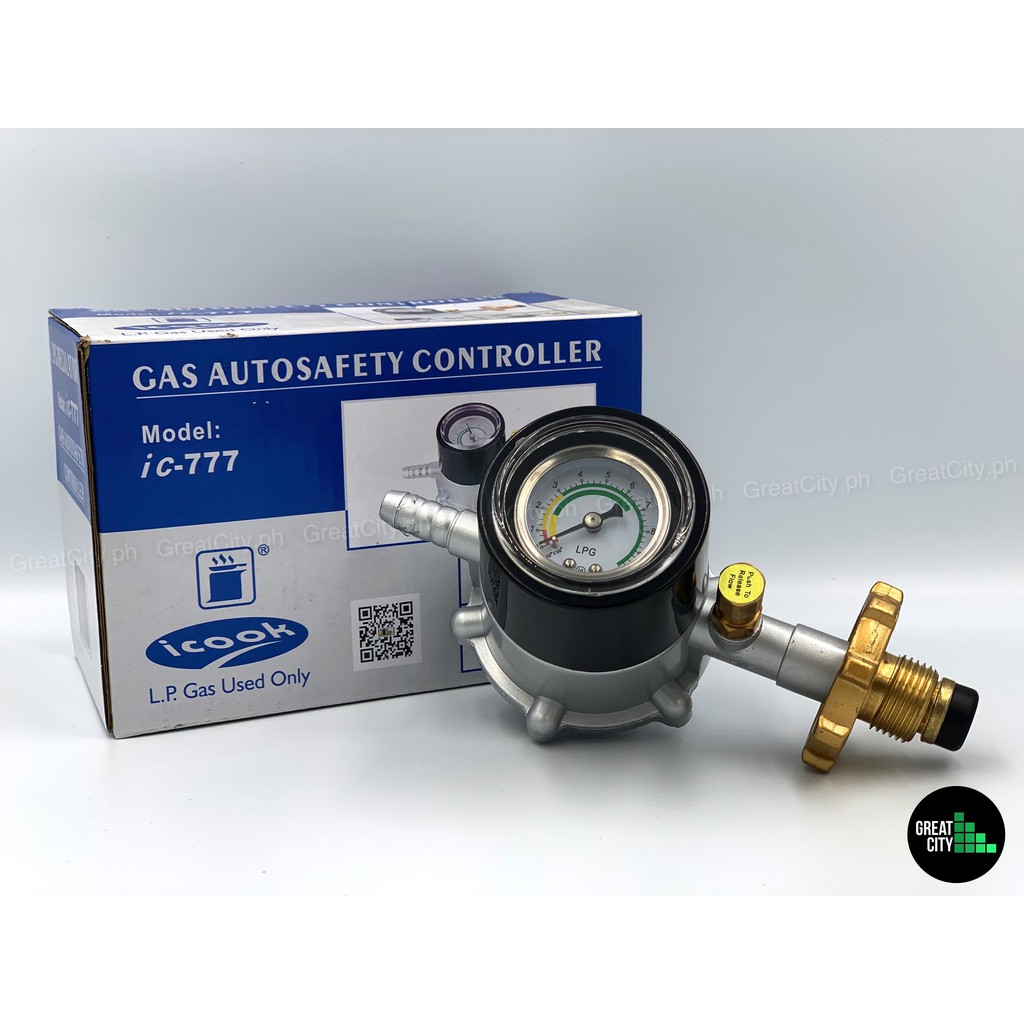 Icook Gas Auto Safety Regulator Ic Mgas Hipressure Shopee Philippines