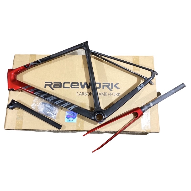 Racework Xrox Carbon C Frame Front Hided V Brake Shopee Philippines