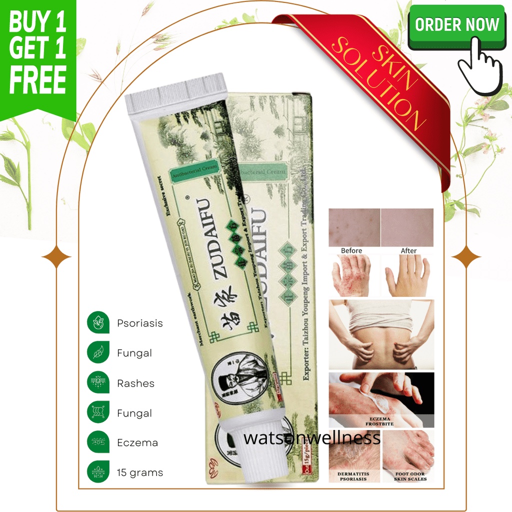 Zudaifu Cream Original Miracle Cream BUY 1 TAKE 1 Ointment For Itchy