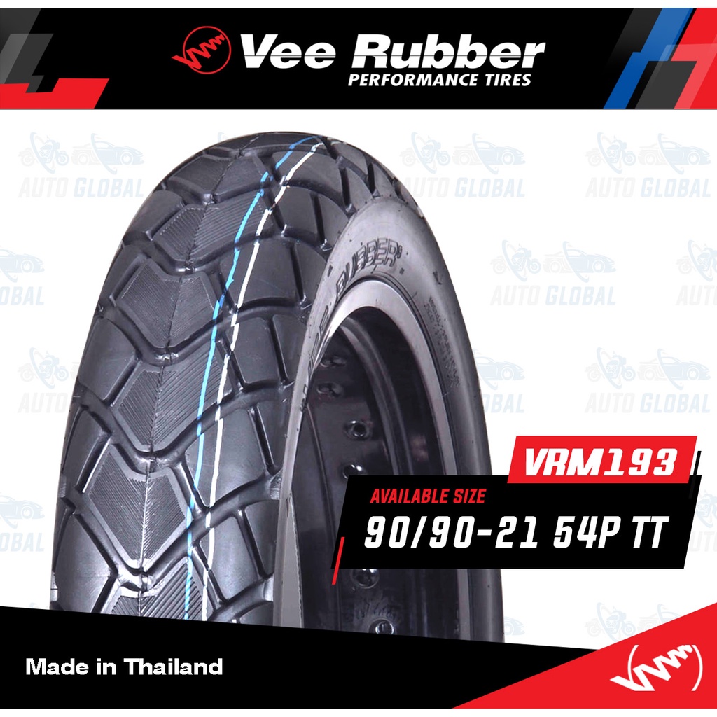 90 90 21 TT VEE RUBBER VRM193 90 90 21 TT 54P Tubetype Motorcycle