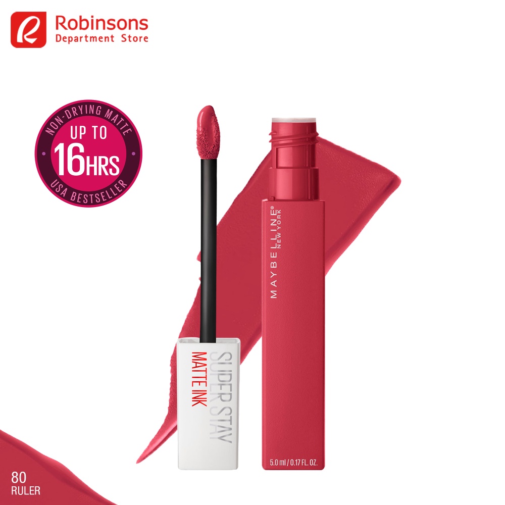Maybelline Superstay Matte Ink Un Nude Liquid Lipstick Ruler