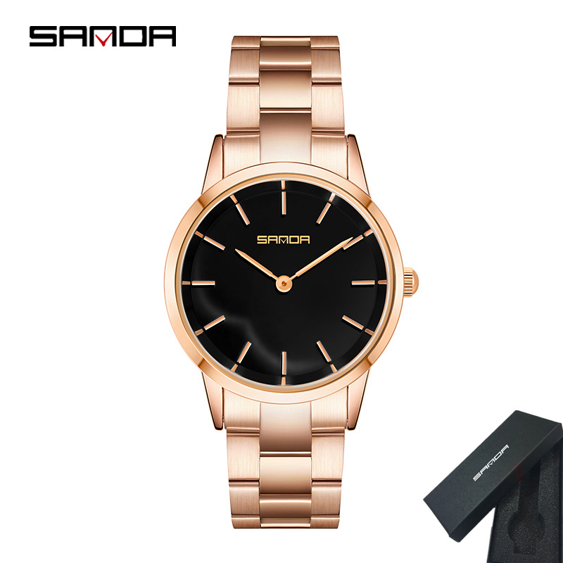 Sanda New Women Fashion Trend Simple And Generous Quartz Watch Creative