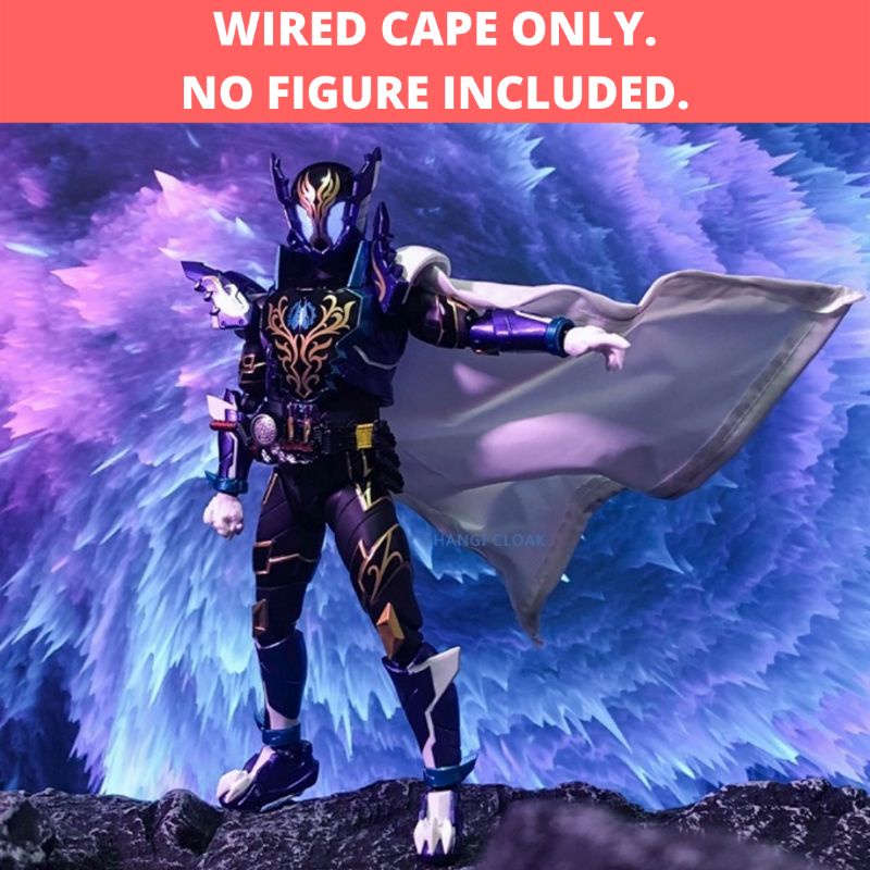 1 12 SOFT GOODS WIRED CAPE SHF SH FIGUREARTS BANDAI KAMEN RIDER ROGUE