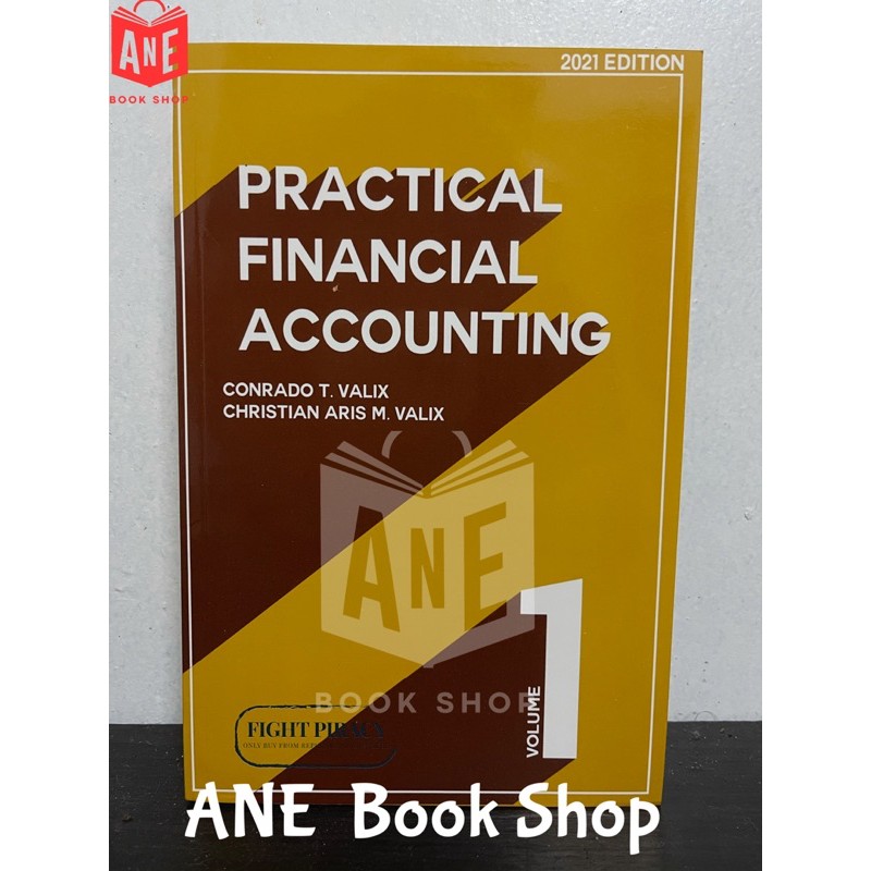 Authentic Practical Financial Accounting Volume Edition By Valix