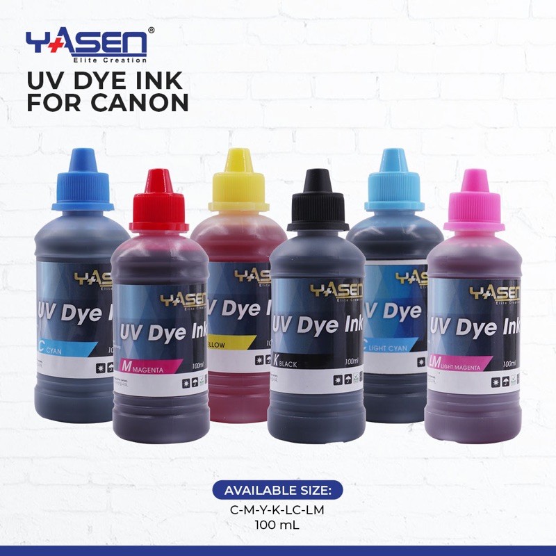 Yasen Canon UV Dye Ink 100ml Shopee Philippines