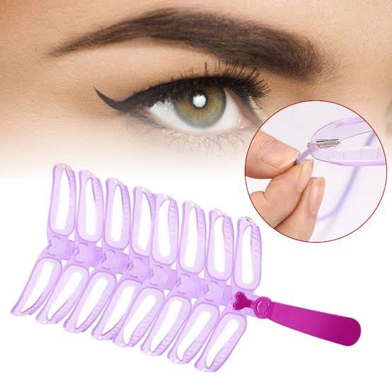 Pcs Set Brow Stencils Reusable Eyebrow Shaping Defining Stencils Eye