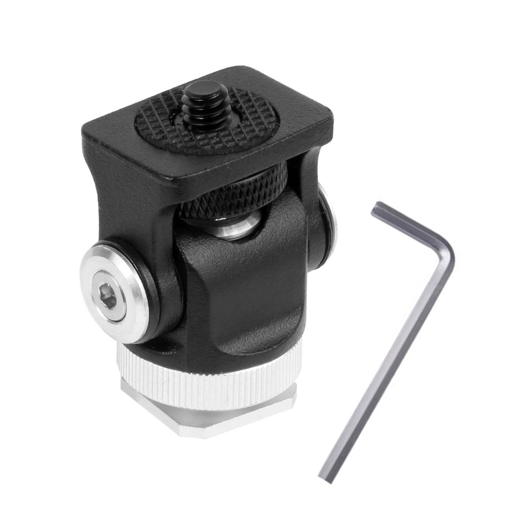 XT XINTE Monitor Holder Cold Shoe Mount 1 4 Screw For Camera Field Microphone Flash Light Hot