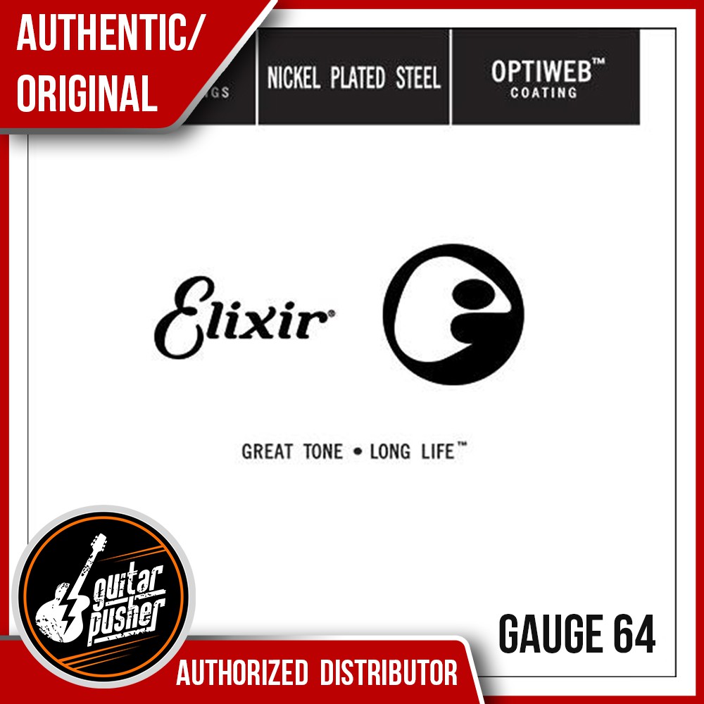 Elixir Electric Nickel Plated Steel Single Electric Guitar String With