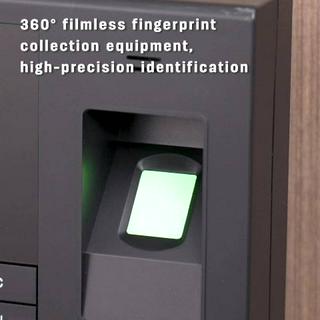 Deli Face Recognition Attendance Tft Biometric Scanner Fingerprint