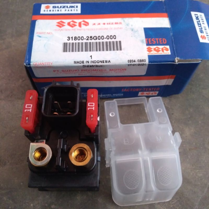 SGP Starter Relay Assembly Raider 150 Carb Genuine Shopee Philippines