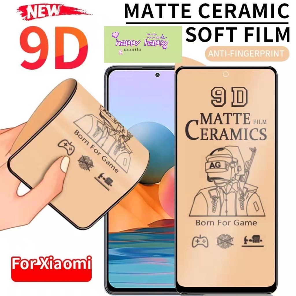 Ceramic Matte Full Film Protector For OPPO A18 4G A38 4G A58 4G A3S A5S