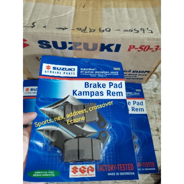 GENUINE SGP BRAKE PAD BURGMAN 125 STREET EX SKYDRIVE SPORTS