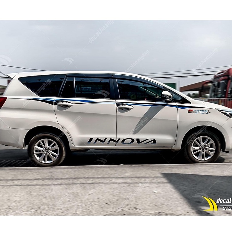 Car Sticker Toyota Kijang Innova Cutting Stripe List Inova Avanza Xenia