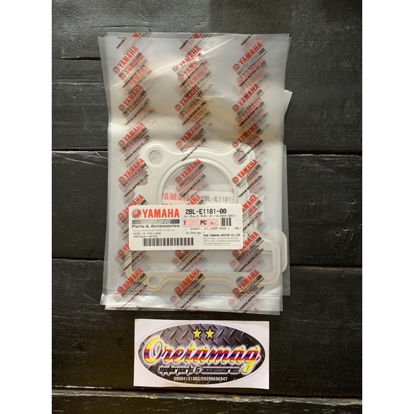 Genuine Yamaha Cylinder Head Gasket Mio I 125 Mio Soul I 125 Shopee