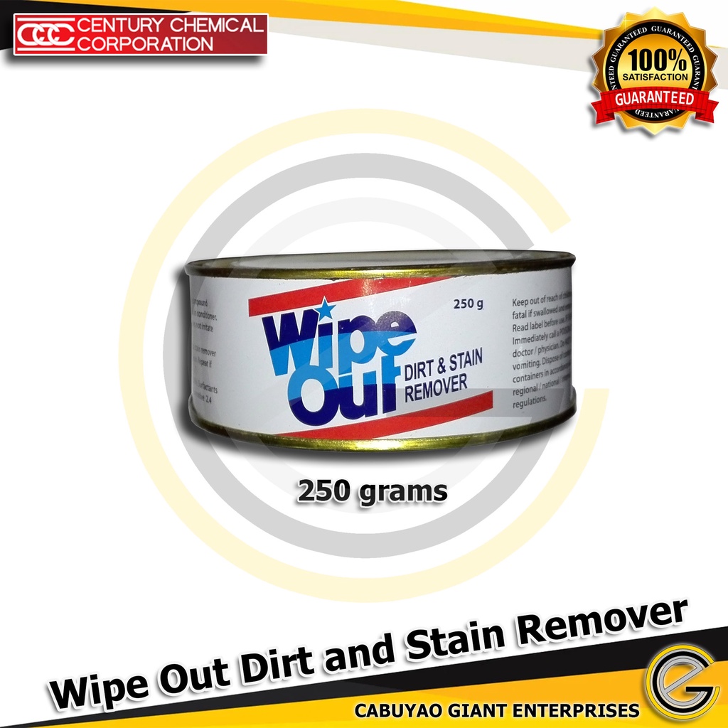 Wipe Out Dirt And Stain Remover Grams Shopee Philippines