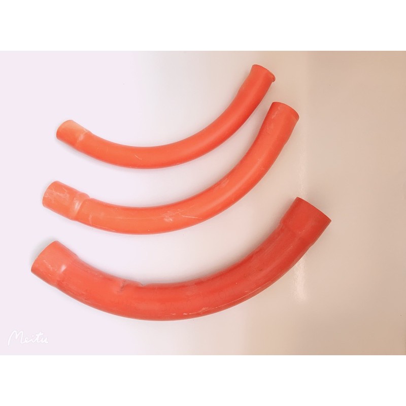 Pvc Conduit Elbow Short Or Long Orange Electrical Conduit