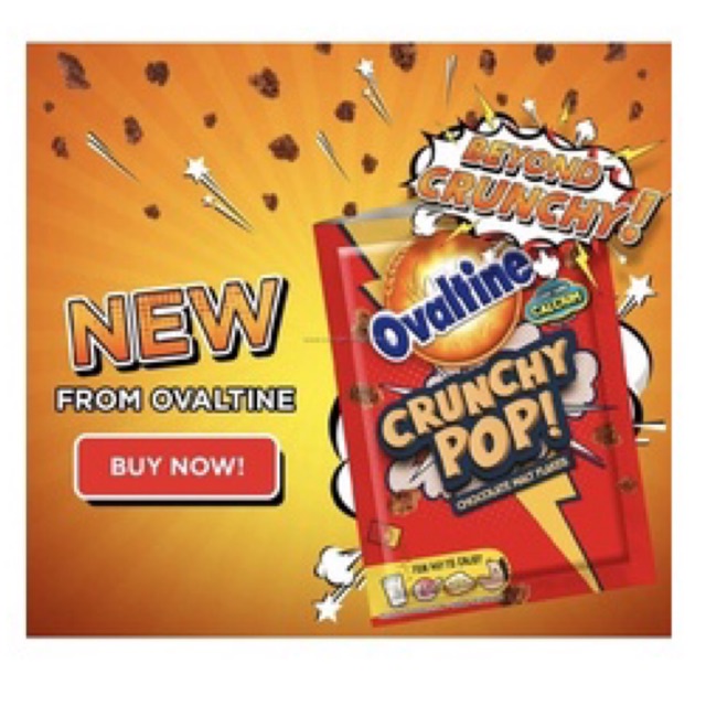 Ovaltine Crunchy Pop Sachets Shopee Philippines