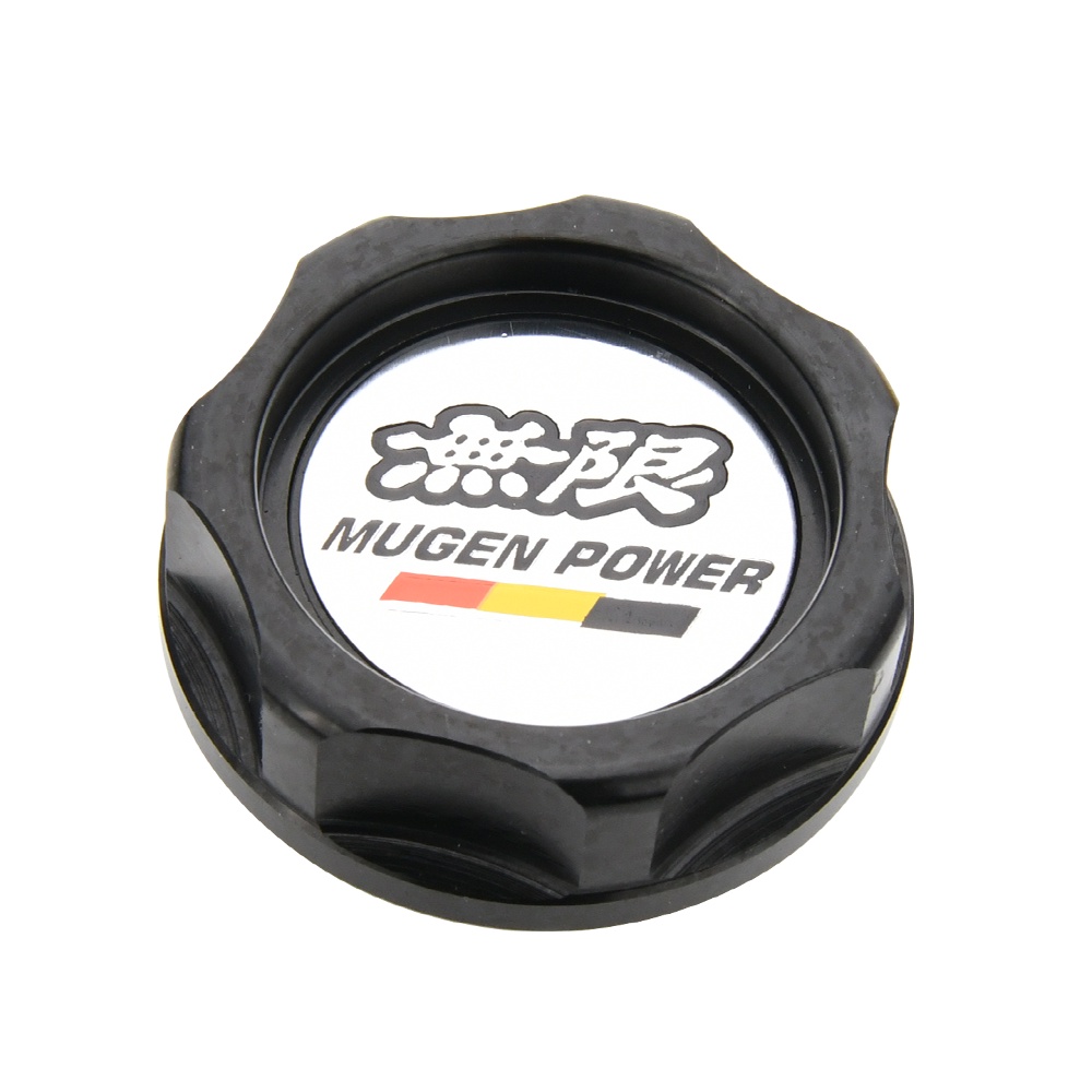 Car Styling Aluminium Engine Oil Cap MUGEN Logo Emblem Oil Tank Caps