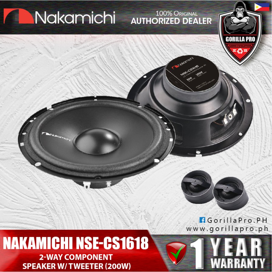 New Nakamichi Nse Cs Way Component Speaker With