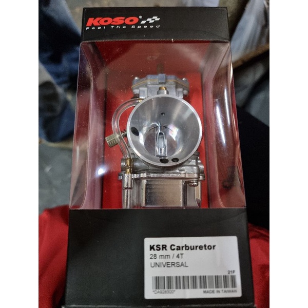 CARBURETOR KOSO KSR FLAT SLIDE Shopee Philippines